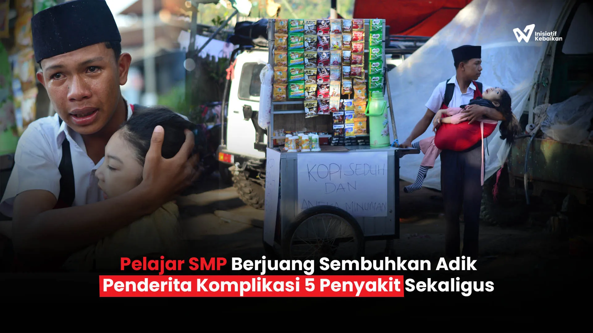 IDAP 5 PENYAKIT, Ridho Tak Gengsi Rawat Sang Adik